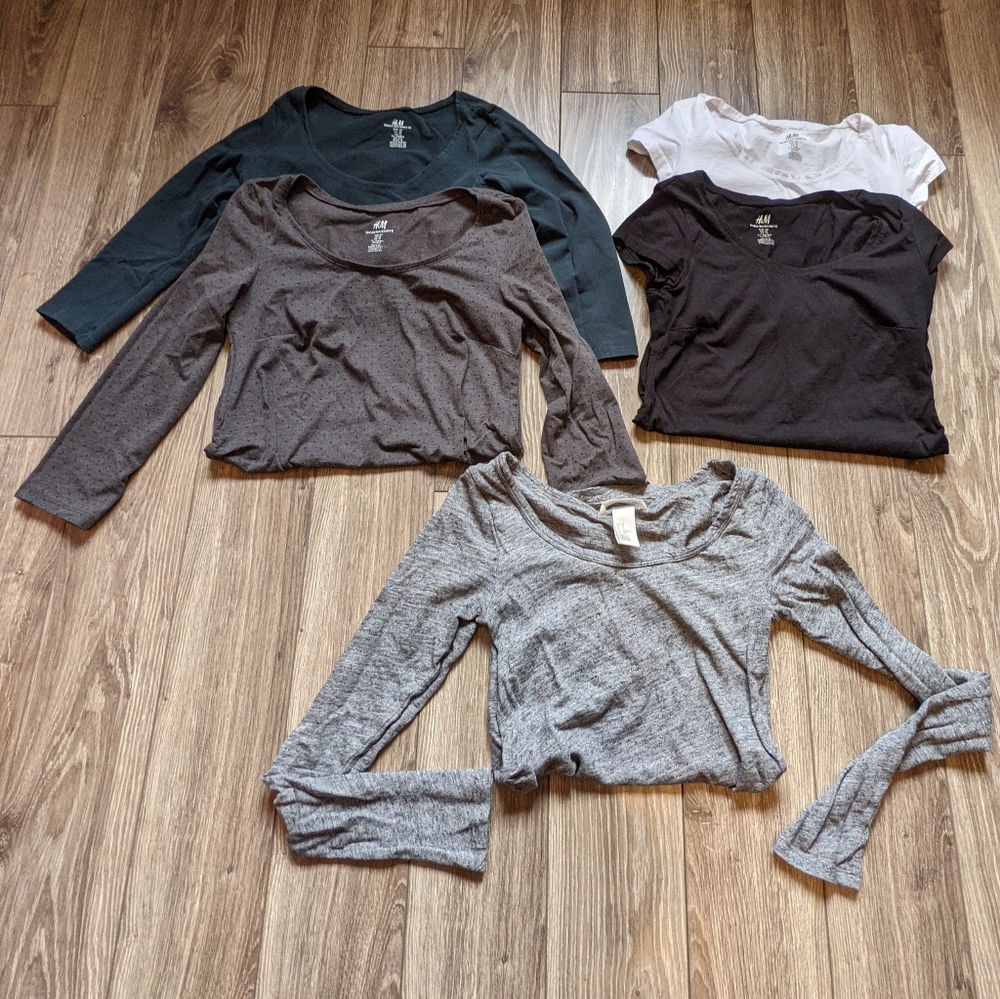 Used Maternity (XS) Bundle: 5pcs. H&M Tops